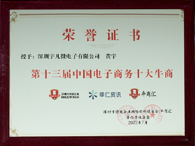 第三十屆中國電子商務(wù)十大牛商