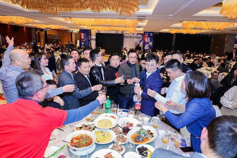 宇凡微年會(huì)一角