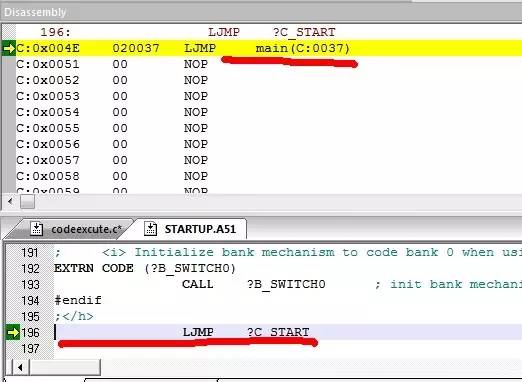 51單片機程序執(zhí)行流程