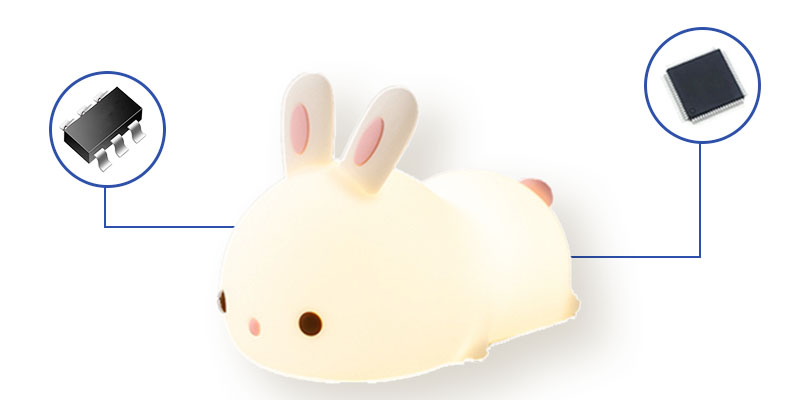 拍拍小夜燈方案