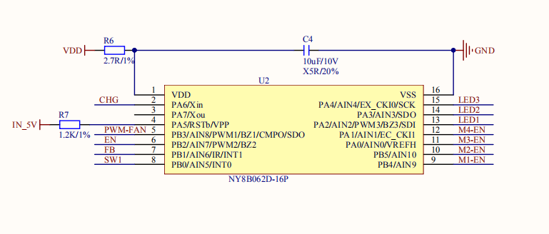 案例開(kāi)發(fā)部分線路圖