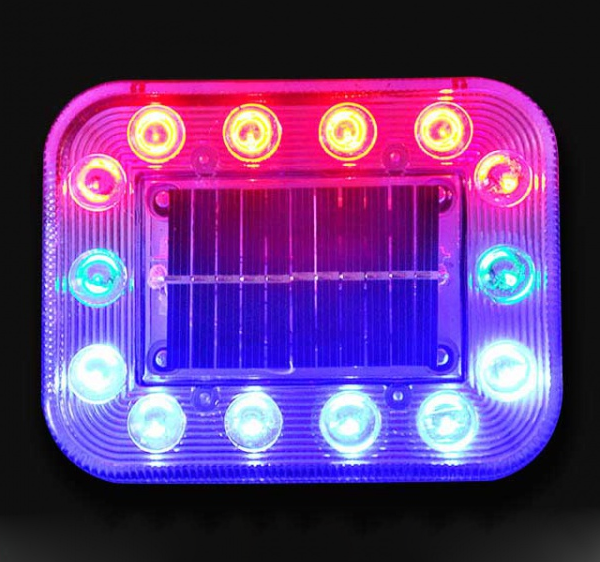 太陽(yáng)能車(chē)載LED警示燈方案開(kāi)發(fā)